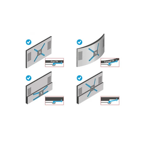 Barkan BM300R Zglobni Zidni Nosač TV do 65