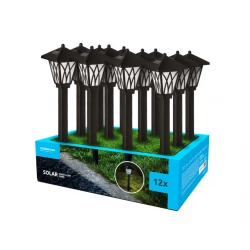 Baštenska lampa solarna ubodna