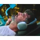 Bežične Bluetooth slušalice preko ušiju za muziku plave - Slušalice