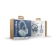Bežične Bluetooth slušalice preko ušiju za muziku plave