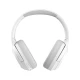 Bežične Bluetooth slušalice preko ušiju sklopive sa 40 sati baterije bele - Slušalice