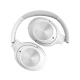 Bežične Bluetooth slušalice preko ušiju sklopive sa 40 sati baterije bele - Slušalice