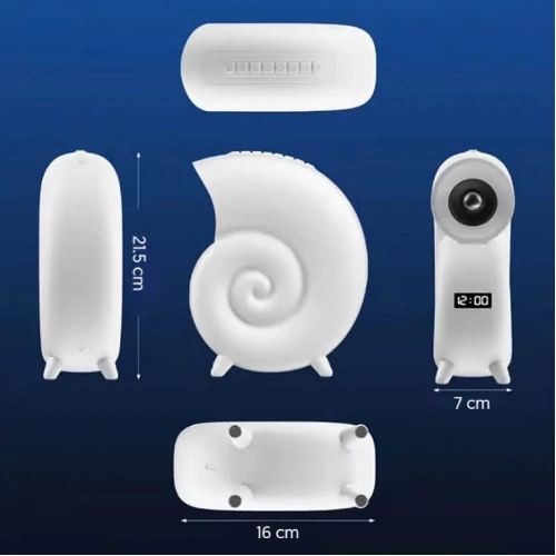 Bluetooth RGB zvučnik beli - Zvučnici