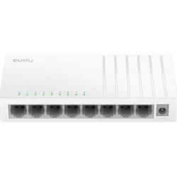 CUDY FS108D 8-port Fast Ethernet switch – nemanaged