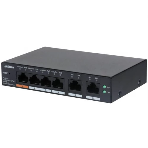 DAHUA CS4006-4ET-60 6-Port Cloud 4-Port PoE - Ethernet PoE svičevi DAHUA CS4006-4ET-60 6-Port Cloud 4-Port PoE - Ethernet PoE svičevi