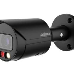 Dahua WizSense 4MP bullet kamera, crno metalno kućište