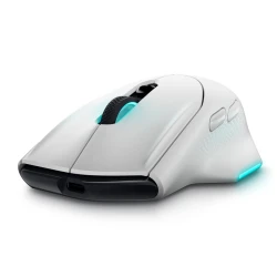 Dell Alienware Gaming Miš Bežično/Žično, 26000 DPI, 7 Tastera, AlienFX RGB, Beli
