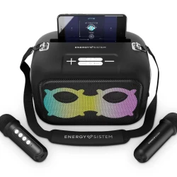 ENERGY SISTEM karaoke Bluetooth zvučnik IPX4, 2 mikrofona, LED