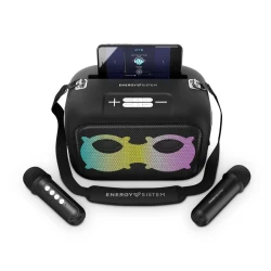 ENERGY SISTEM karaoke Bluetooth zvučnik IPX4, 2 mikrofona, LED