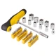 FIELDMANN FDS 1017-37R Set bitova sa T odvijačem | S2 Čelik - Ručni alat