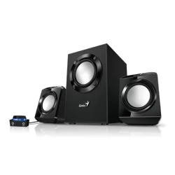 GENIUS 2.1 zvučnici za računar, drveni subwoofer, kompaktni