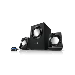 GENIUS 2.1 zvučnici za računar, drveni subwoofer, kompaktni