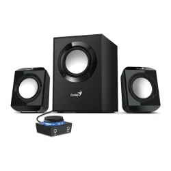 GENIUS 2.1 zvučnici za računar, drveni subwoofer, kompaktni