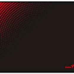 Genius Podloga za Miš 230 x 190 mm, Tkanina i Guma, Crno Crvena, 2.5 mm