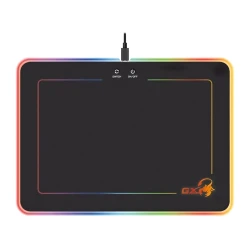 Genius Podloga za Miš 350 x 250 mm, Tkanina i Guma, Crna, 5.5 mm Debela