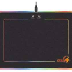 Genius Podloga za Miš 350 x 250 mm, Tkanina i Guma, Crna, 5.5 mm Debela