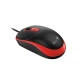 Genius Žični Miš 1200 DPI, 3 Tastera, USB, Ambidekstrnski, Crno Crveni - Miševi i tastature