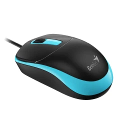 Genius Žični Miš 1200 DPI, 3 Tastera, USB, Ambidekstrnski, Crno Plavi