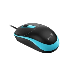 Genius Žični Miš 1200 DPI, 3 Tastera, USB, Ambidekstrnski, Crno Plavi