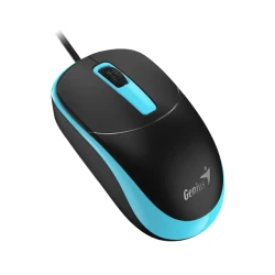 Genius Žični Miš 1200 DPI, 3 Tastera, USB, Ambidekstrnski, Crno Plavi