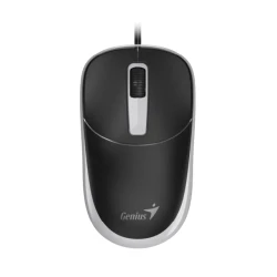 Genius Žični Miš 1200 DPI, 3 Tastera, USB, Ambidekstrnski, Crno Sivi