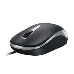 Genius Žični Miš 1200 DPI, Silent Click, 3 Tastera, USB, Crno Sivi, 85 g
