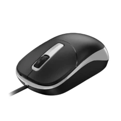 Genius Žični Miš USB-C, 1200 DPI, 3 Tastera, Ambidekstrnski, Crno Sivi