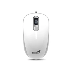 Genius Žični Optički Miš 1000 DPI, USB, Ambidekstrnski, Beli, 85 g