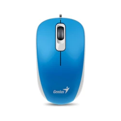 Genius Žični Optički Miš 1000 DPI, USB, Ambidekstrnski, Plavi, 86 g