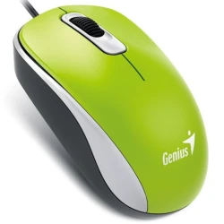 Genius Žični Optički Miš 1000 DPI, USB, Ambidekstrnski, Zeleni, 86 g