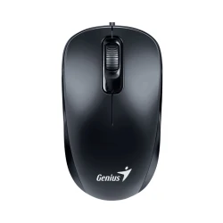 Genius Žični Optički Miš USB Tip C, 1200 DPI, Ambidekstrnski, Crni, 85 g