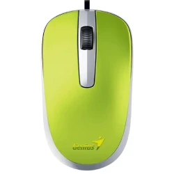 Genius Žični Optički Miš USB, Win/Mac Kompatibilan, Ambidekstrnski, Zeleni, 85 g
