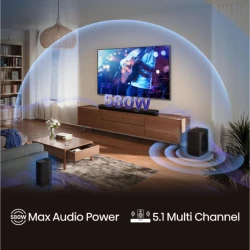 HISENSE 5.1 soundbar 380W, Dolby Atmos, bežični subwoofer