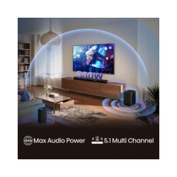 HISENSE 5.1 soundbar 380W, Dolby Atmos, bežični subwoofer