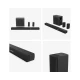HISENSE 5.1 soundbar 380W, Dolby Atmos, bežični subwoofer - Zvučnici