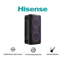 HISENSE party Bluetooth zvučnik, karaoke, 7650mAh, DJ efekti