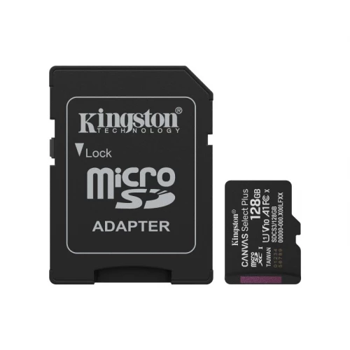 KINGSTON Memorijska kartica 128GB + adapter - Memorijske kartice