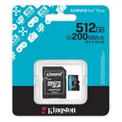 KINGSTON Memorijska kartica 512GB Canvas Go Plus