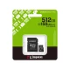 KINGSTON Memorijska kartica 512GB + adapter - Memorijske kartice KINGSTON Memorijska kartica 512GB + adapter - Memorijske kartice