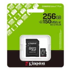 Kingston SDXC 256GB Canvas Select Plus U1 V10 150MB/s