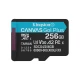 Kingston microSDXC 256GB 200MB/s UHS-I U3 V30 A2 (bez adaptera) - Memorijske kartice