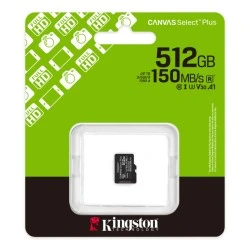 Kingston microSDXC 512GB 150MB/s UHS-I U3 V30 A1
