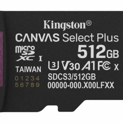 Kingston microSDXC 512GB 150MB/s UHS-I U3 V30 A1