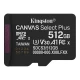 Kingston microSDXC 512GB 150MB/s UHS-I U3 V30 A1