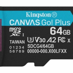 Kingston microSDXC 64GB 200MB/s UHS-I U3 V30 A2
