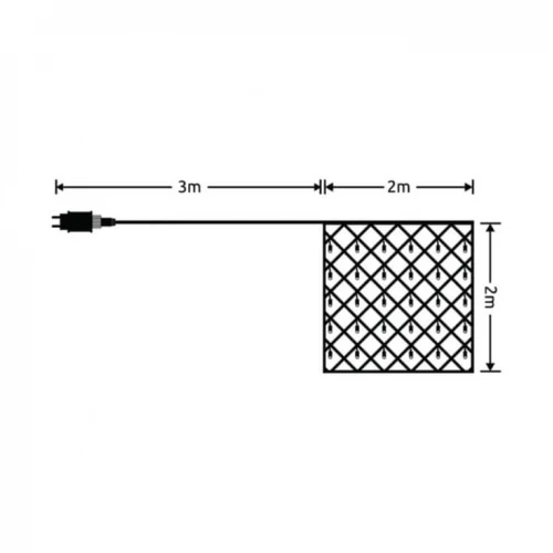 LED mreža 2x2m - Dekorativna rasveta LED mreža 2x2m - Dekorativna rasveta