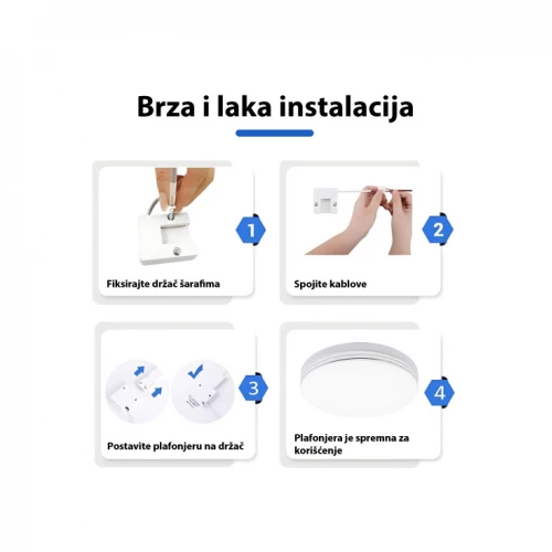 LED okrugla plafonjera 48W dnevno svetlo - Led plafonjere LED okrugla plafonjera 48W dnevno svetlo - Led plafonjere