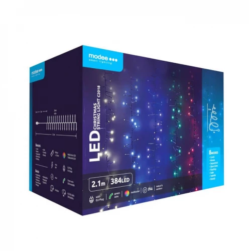 Lampice za jelku sa 384 višebojnih LED dioda - Dekorativna rasveta Lampice za jelku sa 384 višebojnih LED dioda - Dekorativna rasveta