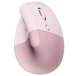 Logitech MX Vertical Ergonomski Miš, Bluetooth, 4000 DPI, 6 Tastera, Roza