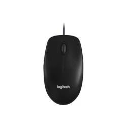 Logitech Žični Optički Miš 1000 DPI, 3 Tastera, USB, Ambidekstrnski, Crni